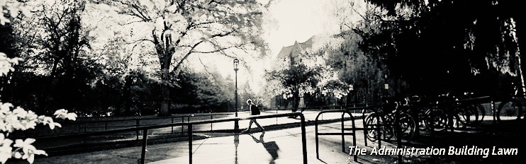 The Administration Lawn at Sunrise