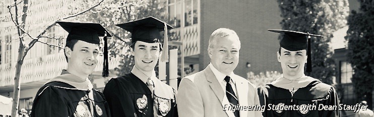 Engineering Students with the Dean