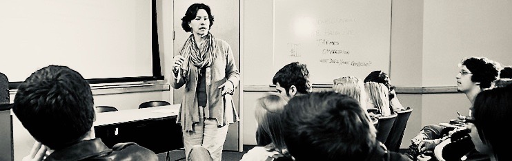 Instructor Lecturing Students in a Classroom